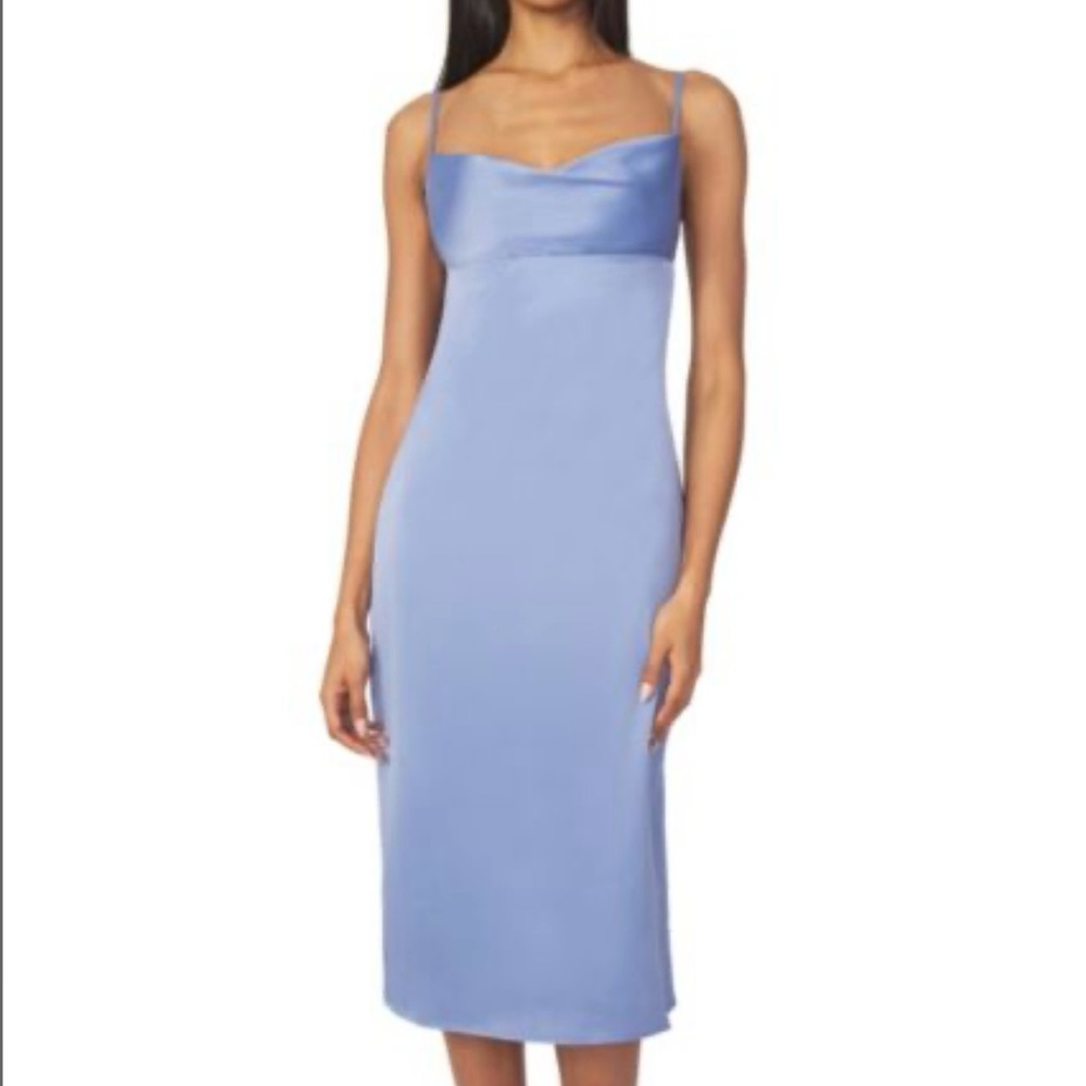 WeWoreWhat Size 2 Cowl Neck Midi Dress